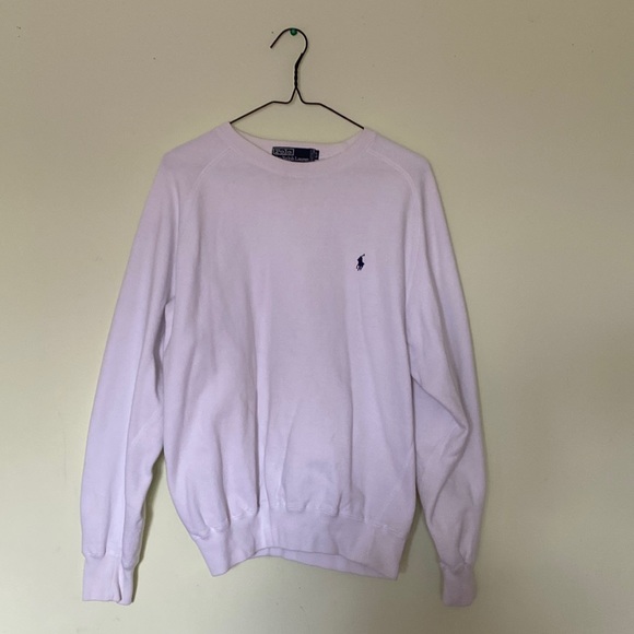 Vintage polo crewneck size small. Slight stain on the arm - Picture 1 of 5